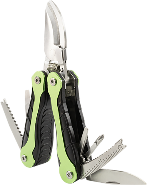 AccuSharp Gardener's Black/Green Folding Plain Blade