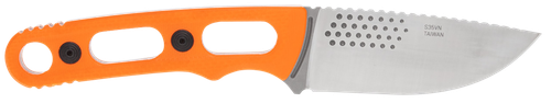 S.O.G Ether FX 3.10" Fixed Drop Point Plain Brushed Satin CPM S35VN Blade Blaze - SOG17330157