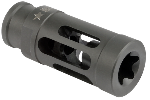 Bravo BCM BCMGunfighter Compensator Mod 1 Black Stainless Steel with 5/8"-24 tpi Threads for 7.62mm 300 Blackout AR-15