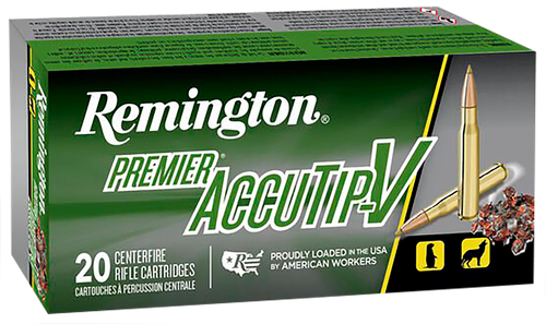 Remington Ammunition Premier Accutip-V 204Ruger 32gr 20 Per Box/10 Case