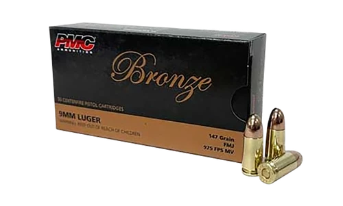 PMC 9H9mm Luger 9mm Luger Ammo 147gr FMJ 50 Rounds - 9H