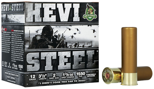 HEVI-Shot HEVI-Steel 12Gauge 3.50" 1 3/8oz 2Shot