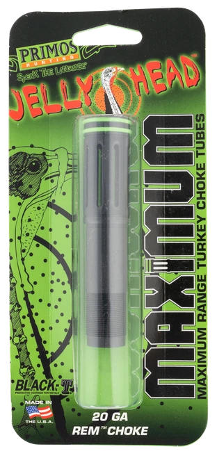 Primos JellyHead Maximum Remington Rem Choke 20 Gauge Turkey Ported Black-T - 69403