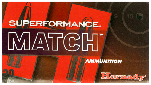 Hornady Superformance Match 308Win 168gr Extremely Low