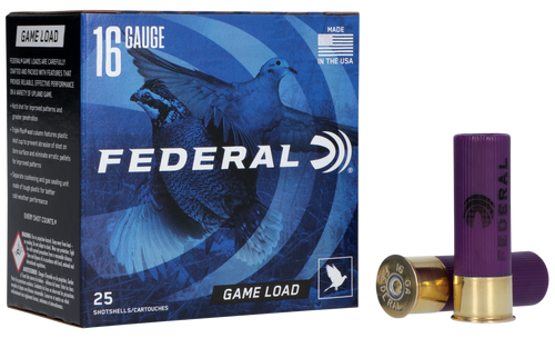 Federal Game-Shok Upland 16Gauge 2.75" 1oz 6Shot