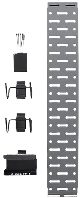 Lockdown Securewall Handgun Kit Black/Silver Holds 2
