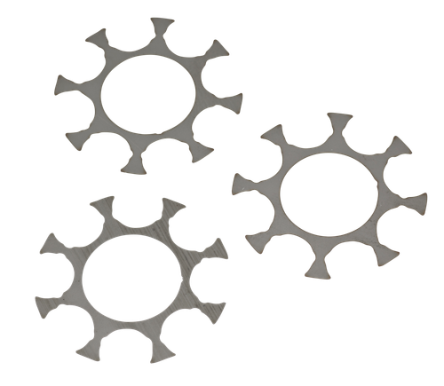 Ruger Moon Clip Full Super GP100 9mm Luger 8-Round Stainless Steel 3 Per Pack