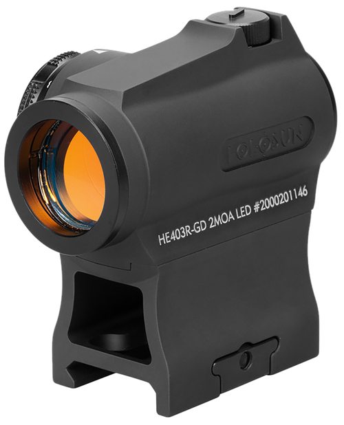 Holosun 403 Black Anodized 1x 20 MM 2 MOA Gold Dot - HE403RGD