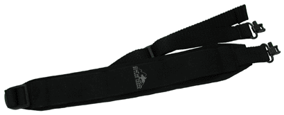 BUTLER CREEK RIFLE SLING COMFORT STRETCH W/SWIVELS BLK