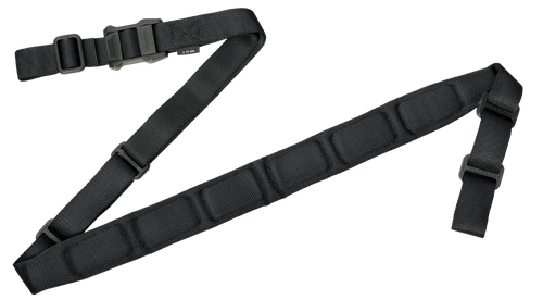 Magpul MS1 Sling Black Nylon 48"-60" OAL Padded Two-Point Rifle - MAG545BLK