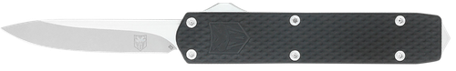 Cobra Tec Mini Mamba Gen II 2.25" OTF Plain Stonewashed D2 Blade 3.38" Black - MNBLKMGEN2DNS