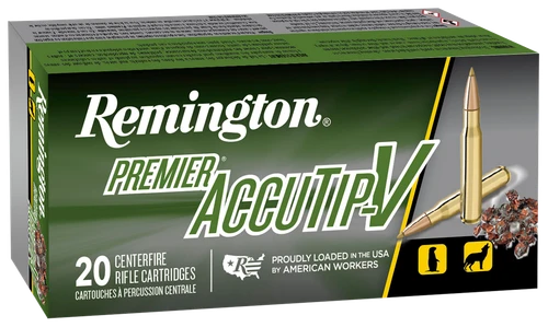 Remington Premier Accutip-V Boat Tail 224 Valkyrie Ammo 60gr 20 Rounds - 21202