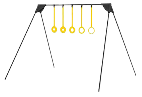 Caldwell Ring Challenge Rimfire KYL Black/Yellow AR500 Steel Standing Includes 5 Rings