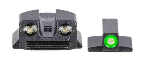 Meprolight USA Hyper-Bright Green Tritium Green, Black