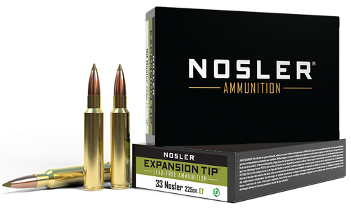 Nosler E-Tip 33 Nosler Ammo 225gr Lead Free 20 Rounds - 40042