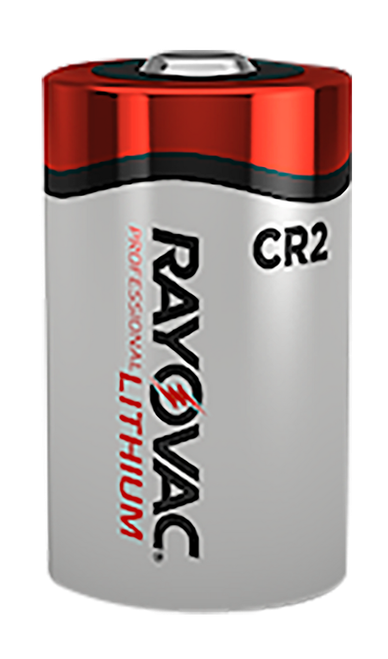 Rayovac CR2 Photo Lithium 3V Batteries Silver/Red