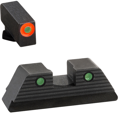 AmeriGlo Trooper Sight Set for Glock Green