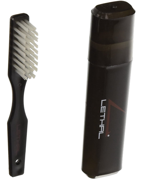 Clean Control/lethal Prod Prepasted Field Toothbrush Black 4.0" Long - 9584671