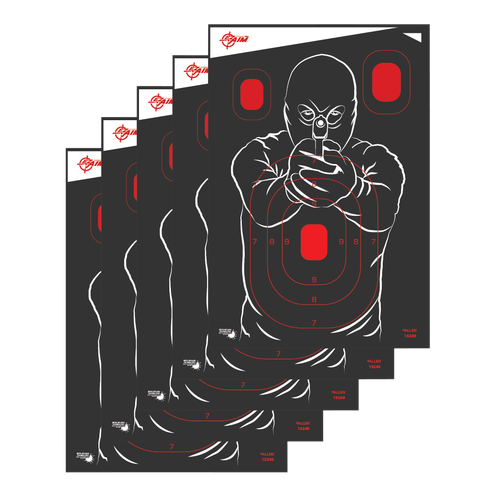 EZ-Aim Splash Reactive Bad Guy Non-Adhesive 5 Pack