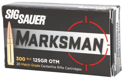 Sig Sauer Marksman 300 Blackout Ammo 125gr OTM 20 Rounds - E300A120
