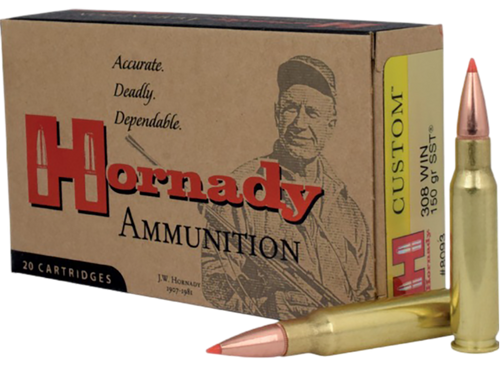 Hornady Custom 308Win 150gr Super Shock Tip