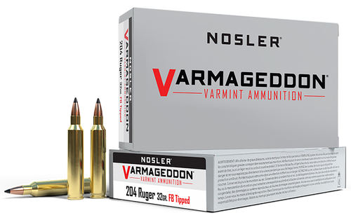 Nosler Varmageddon 204Ruger 32gr Flat Base Tipped
