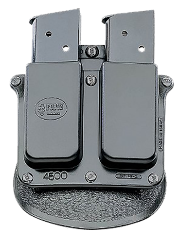 Fobus Double Mag Pouch Black Polymer Paddle