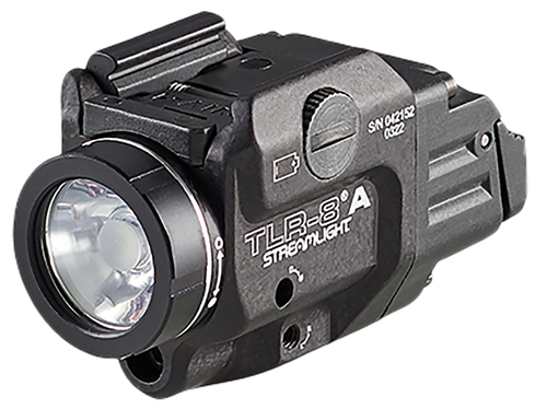 Streamlight TLR-8 A Gun Light with Red Laser Black Anodized 500 Lumens White LED
