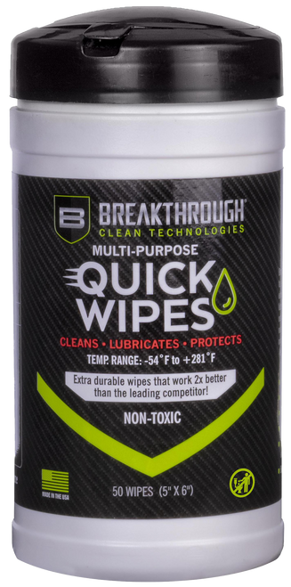 Breakthrough Clean Quick Wipes 5" x 6"