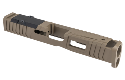 Zaffiri Precision Zps.Ibs Custom Slide Fits Glock 19 Gen 5 Flat Dark Earth 17-4 - ZPS.B.19.G5.FDE
