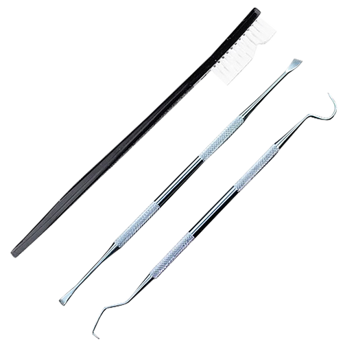 KleenBore KB-PBSET 3-Piece Pick & Brush Tool