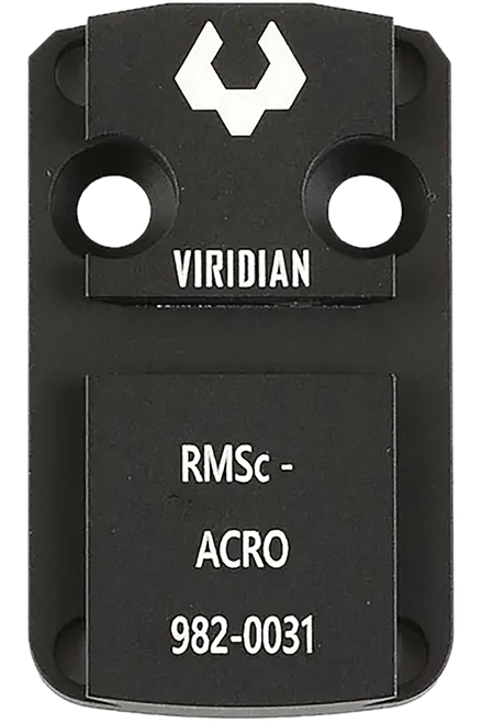 Viridian Reflex 44 Shield RMSC Mounting Adapter Black Anodized - 9820031