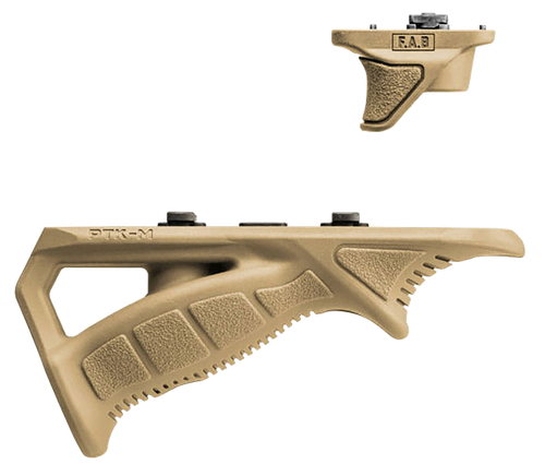 FAB Defense Ptk-M Rubberized M-LOK Compatible Ergonomic Pointing Grip Combo - FXPTKMCT