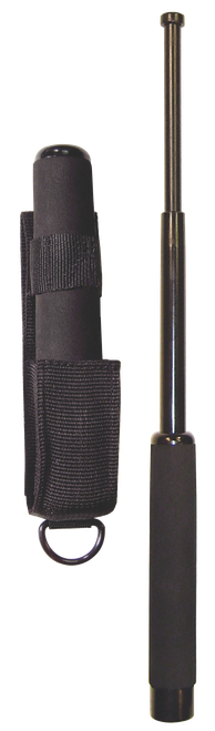 PSP Expandable 16" Steel Black Rubber Handle Includes Sheath