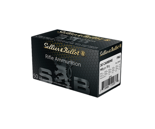 Sellier & Bellot Rifle 30Carbine 110gr Full