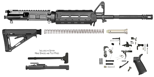 Del-Ton Rifle Kit 5.56 NATO Black - RKT100MLOK