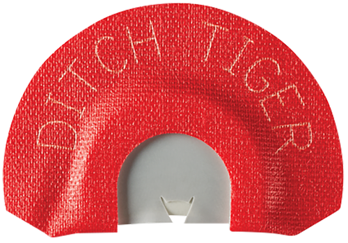 Johnny Stewart Wildlife Calls Ditch Tiger Diaphragm Call Red Latex