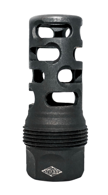 Yankee Hill SRX Q.D. Muzzle Brake Long Black Steel - 4405MB28