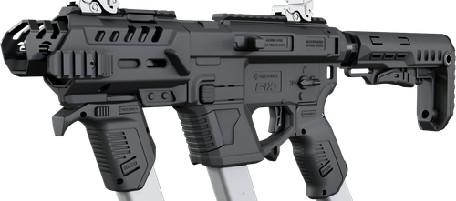 Recover Innovations Tactical P-Ix+Mg PG9 SR20 Metal Front Guard Black - PIXPMGST01