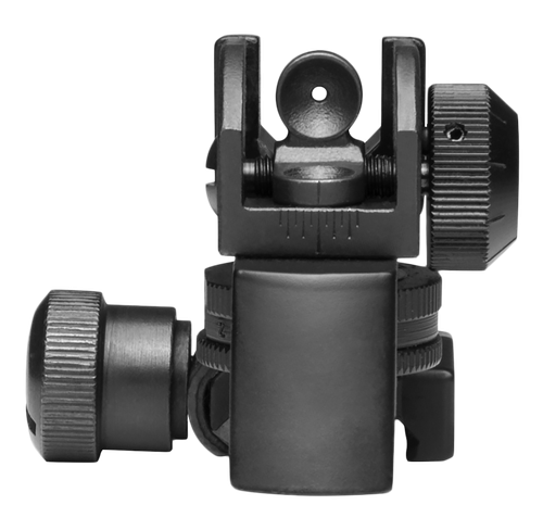 NcSTAR Mardrs AR-15 Rear A2 Backup Iron Sight Black Dual Aperture for AR-15