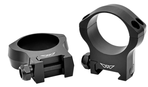 Warne Scope Rings Mountain Tech Matte Black 35mm High 0 MOA