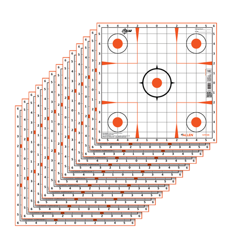 EZ-Aim Sight-In-Grid 12"x12" Paper 13 Per Pack