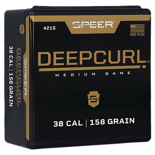 Speer DeepCurl 38Cal 158gr Hollow Point 100