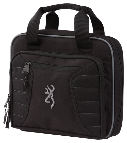Browning Double Black Polyester Holds 2 Handguns - 1431089901