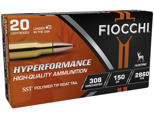 Fiocchi Hyperformance 308Win 150gr Super Shock Tip
