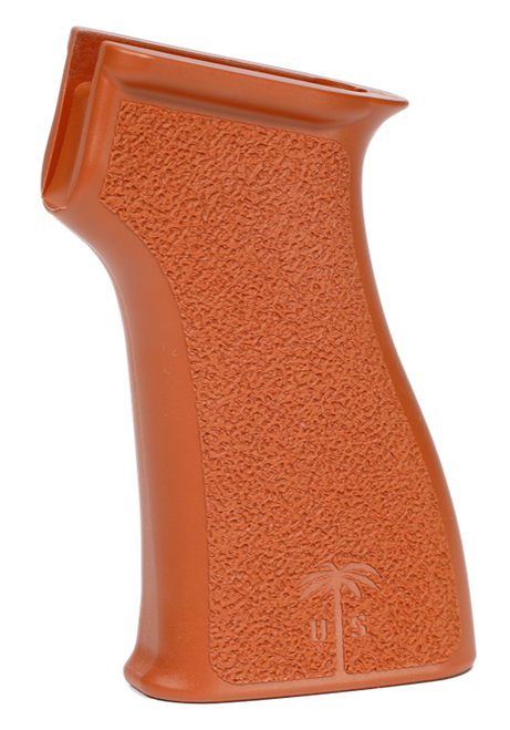 US Palm Pistol Grip Bakelite Orange Synthetic
