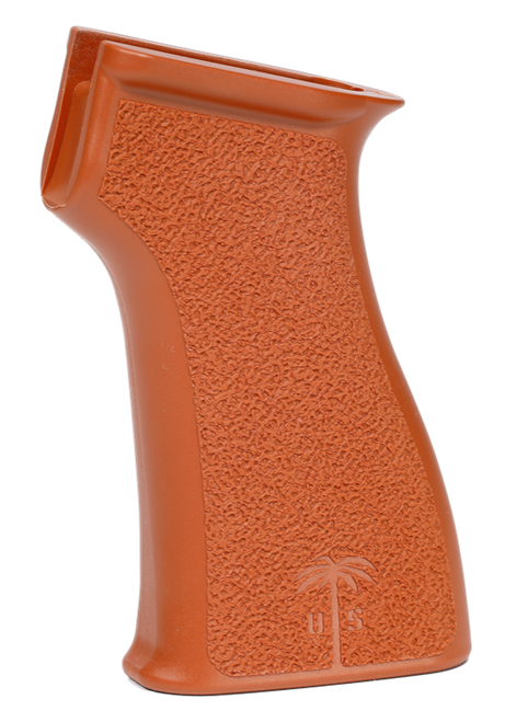 US Palm Pistol Grip Bakelite Orange Synthetic