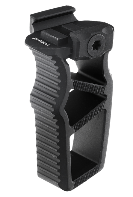 Leapers Ultra Slim Foregrip Matte Black Aluminum