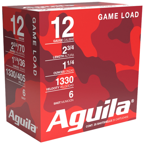 Aguila Game Load 12Gauge 2.75" 1 1/4oz