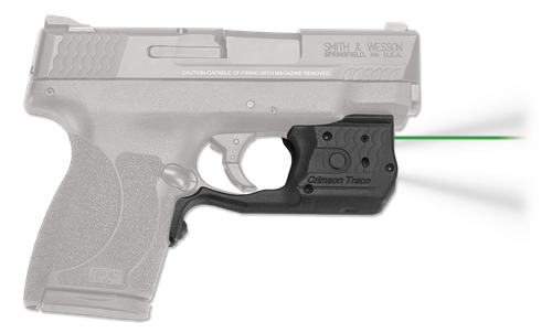 Crimson Trace Laserguard Pro S&W M&P Shield 45 ACP Green Laser - 0169701